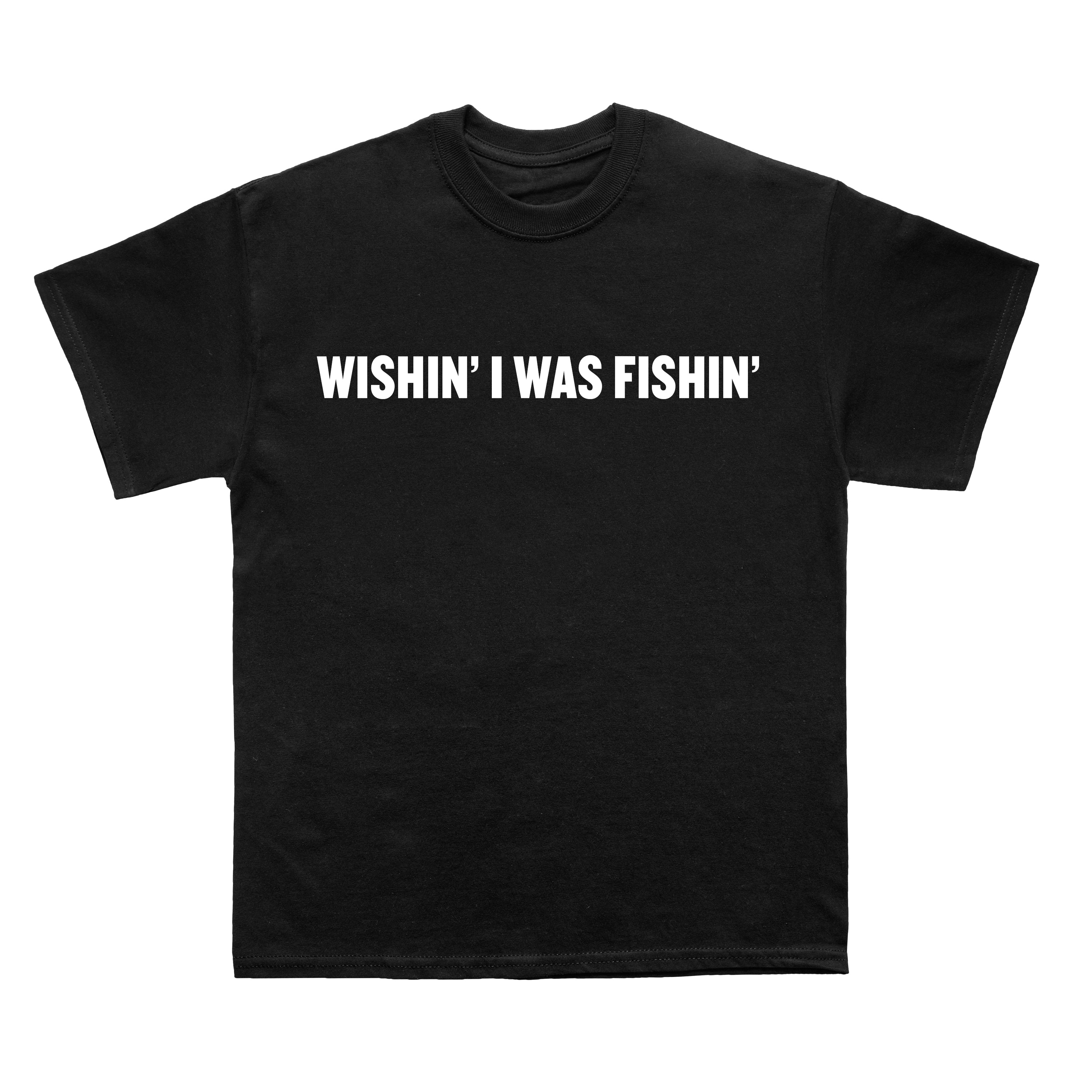 Siem Reap - "Wishin' I Was Fishin'" T-Shirt (Black)