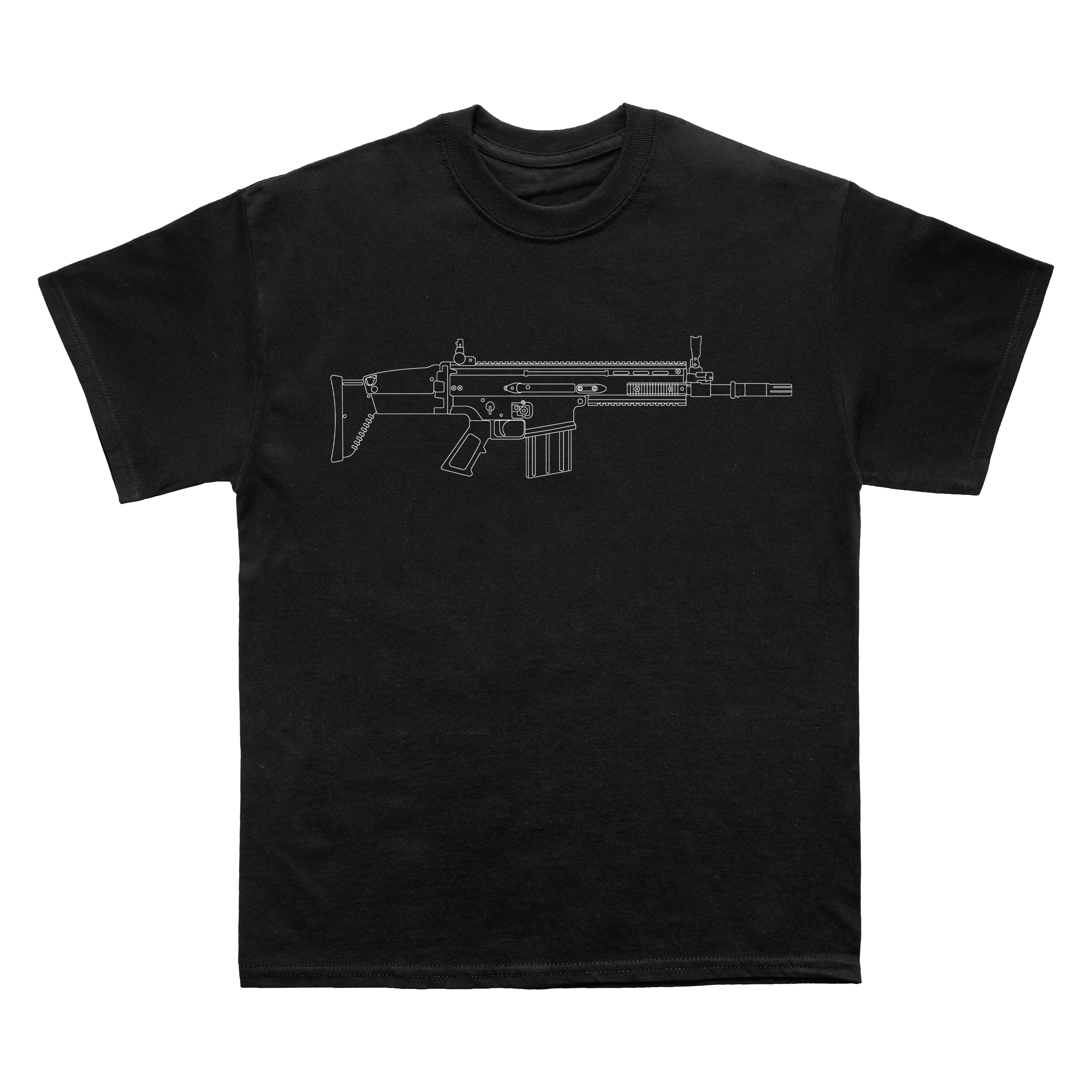 Wiegedood - "FN SCAR 16" T-Shirt